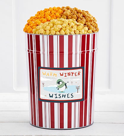Tins With Pop® 4 Gallon Warm Winter Wishes